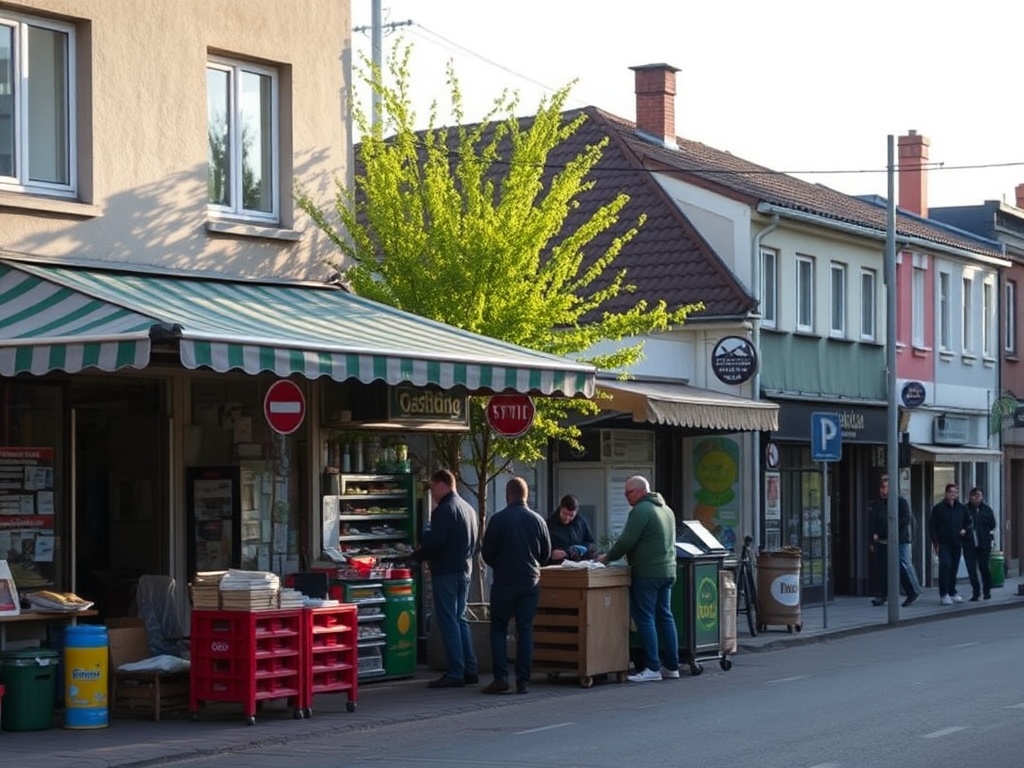 Plakat informacyjny o gazyfikacji gminy Oleśnica i rozwój infrastruktury
